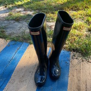 Hunter Rainboots Size 7